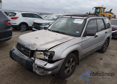 2003 Subaru Forester Xs из США, поврежденный, VIN JF1SG65663H742841
